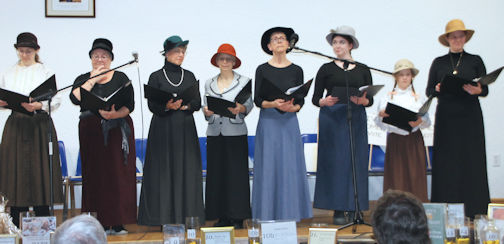 ​Sold-out crowd hoots and honks at Kincardine's Walker House play, "A His-story of Women"