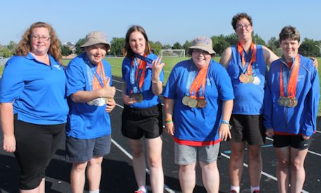 Five Kincardine Special Olymipcs athletes bring home medals from provincial summer games