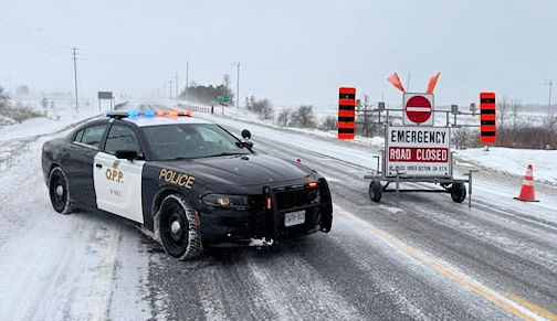 ​Highway 21 closed, Amberley to Port Elgin, Friday evening