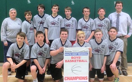 Ripley Raven boys basketball team wins South West Regional tournament