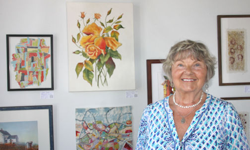 Orangeville artist returns to Victoria Park Gallery with glorious new watercolours and textiles
