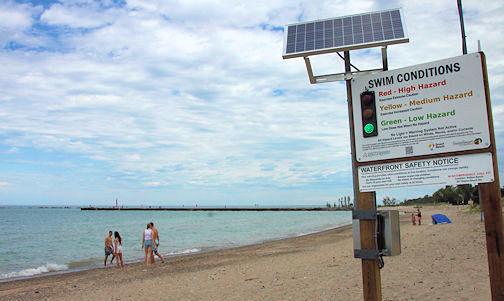 Smart Beach Light in Kincardine now fully-functioning