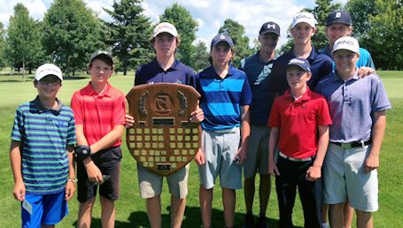 Connor Rochon is the Junior Club champion at Ainsdale Golf Course