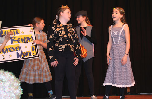 ​More than 30 cast and crew ready to stage "Musicville" at Elgin Market Public School