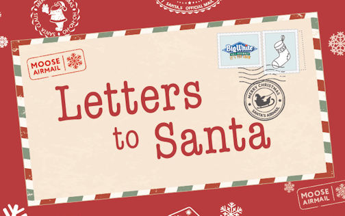 Letters to Santa from Grade 1 students at KTTPS