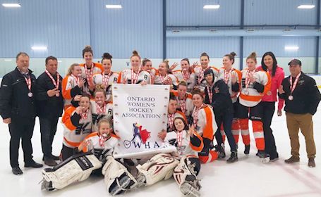 Kincardine Midget girls win bronze at OWHA provincial championships