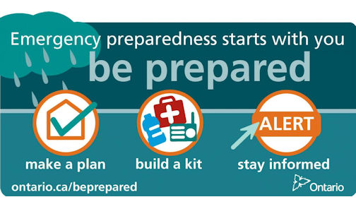 Prepared together: Emergency Preparedness Week runs May 3-9