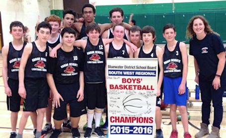 Huron Heights wins South West regional boys basketball championship