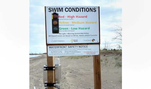 Kincardine to launch Smart Beach Light at Station Beach, Kincardine, June 12