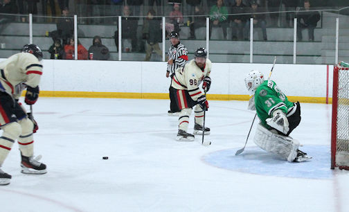 ​Ripley Wolves split weekend games on home ice